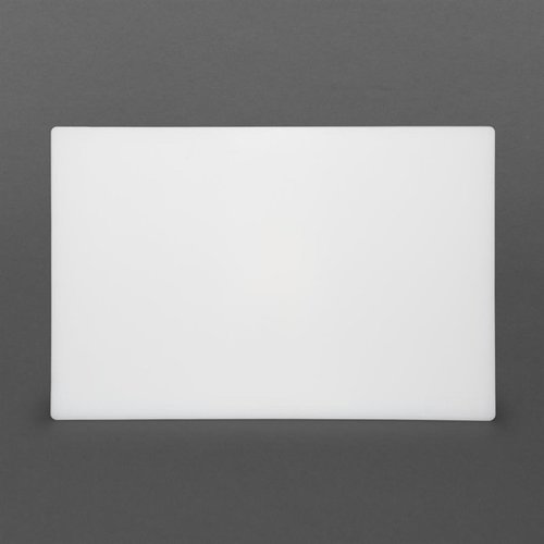 Hygiplas Deska do krojenia z polietylenu o niskiej gęstości 229 x 305 mm biała