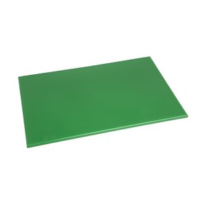 Hygiplas Wyprzedaż - Deska do krojenia z polietylenu o wysokiej gęstości 450 x 300 mm zielona