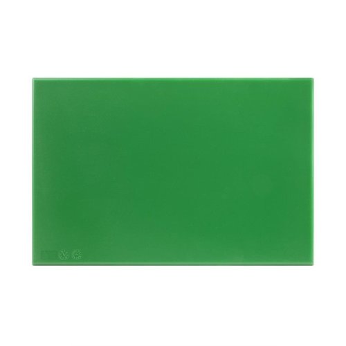 Hygiplas High Density Polyethylene Cutting Board 450 x 300 mm Green Hygiplas High Density Polyethylene Cutting Board 450 x 300 mm Green