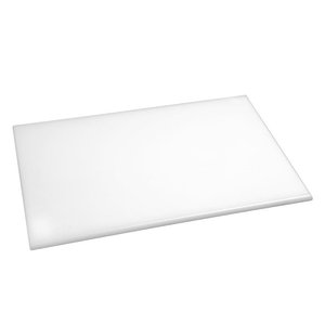 Hygiplas High Density Polyethylene Cutting Board 450 x 300 mm White Hygiplas High Density Polyethylene Cutting Board 450 x 300 mm White