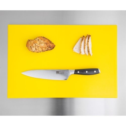 Hygiplas High Density Polyethylene Cutting Board 450 x 300 mm Yellow Hygiplas High Density Polyethylene Cutting Board 450 x 300 mm Yellow