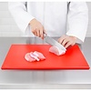 Hygiplas High Density Polyethylene Cutting Board 450 x 300 mm Red Hygiplas High Density Polyethylene Cutting Board 450 x 300 mm Red