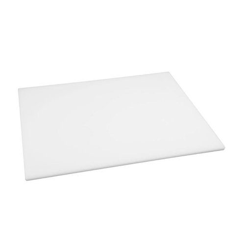 Hygiplas Low Density Polyethylene Cutting Board 450 x 300 mm White Hygiplas Low Density Polyethylene Cutting Board 450 x 300 mm White