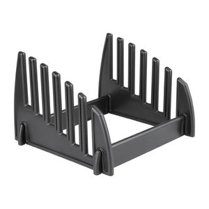 Hygiplas Black Plastic Chopping Board Rack Small Hygiplas Black Plastic Chopping Board Rack Small