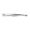 XXLselect Stainless Steel Round Tip Micro Tweezers 160mm