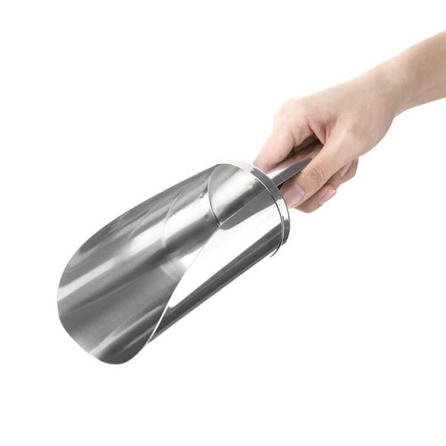 Vogue Szufelka ze stali nierdzewnej 1 L, 150 mm, srebrna Vogue Szufelka ze stali nierdzewnej 1 L, 150 mm, srebrna