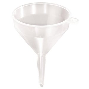 XXLselect Plastic Funnel Clear 3"