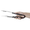 Vogue Colour Coded Black Serving Tongs 11"