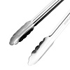 Vogue Colour Coded Black Serving Tongs 11"