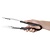 Vogue Colour Coded Black Serving Tongs 11"