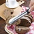 Vogue Colour Coded Black Serving Tongs 11"