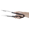 Vogue Colour Coded Black Serving Tongs 11"