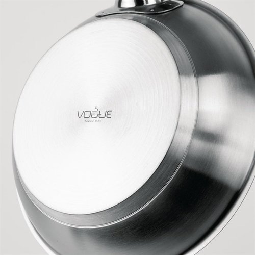 Vogue Patelnia do indukcji ze stali nierdzewnej Ø200 mm Vogue Patelnia do indukcji ze stali nierdzewnej Ø200 mm