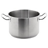 Vogue Stainless Steel 18/10 Medium Pot 7 L Ø 240 mm