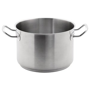 Vogue Stainless Steel 18/10 Medium Pot 7 L Ø 240 mm