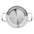 Vogue Stainless Steel 18/10 Low Pot 4,5 L Ø 240 mm