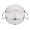 Vogue Stainless Steel 18/10 Low Pot 4,5 L Ø 240 mm