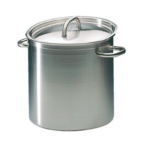 Bourgeat Stainless Steel High Stock Pot 10,8 L Ø 240 mm