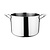 Vogue Stainless Steel and Aluminum Tri Wall Medium Pot 7 L Ø 254 mm