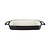 Vogue Black Rectangular Cast Iron Dish 1.8Ltr