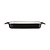 Vogue Black Rectangular Cast Iron Dish 1.8Ltr