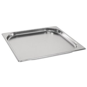Vogue Stainless Steel Gastronorm Pan 2/3 20 mm Vogue Stainless Steel Gastronorm Pan 2/3 20 mm