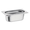 Vogue Stainless Steel Gastronorm Pan 1/9 65 mm Vogue Stainless Steel Gastronorm Pan 1/9 65 mm