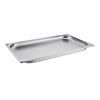 Vogue Stainless Steel Gastronorm Pan 1/1 20 mm