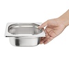 Vogue Stainless Steel Gastronorm Pan 1/6 65 mm Vogue Stainless Steel Gastronorm Pan 1/6 65 mm