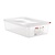 Araven Polypropylene Container with a Lid GN 1/1 100 mm, Transparent (Pack of 4)