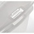 Araven Transparent Mobile Ingredient Bin 80Ltr