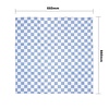 Vogue Chef Tea Towel Blue
