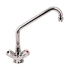 XXLselect Double Handle Deck Mounted Kitchen Faucet with Spout 200 mm
