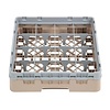 XXLselect Kosz do zmywarki na szkło 16 przegród / 500 x 500 x 143 mm, beżowy