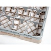 XXLselect Kosz do zmywarki na szkło 16 przegród / 500 x 500 x 143 mm, beżowy