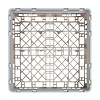 XXLselect Kosz do zmywarki na szkło 16 przegród / 500 x 500 x 143 mm, beżowy