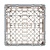 XXLselect Beige Dishwasher Glasses Basket 16 compartments / 500 x 500 x 143 mm
