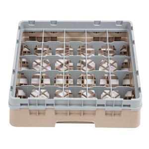 XXLselect Kosz do zmywarki na szkło 25 przegród / 500 x 500 x 143 mm, beżowy XXLselect Kosz do zmywarki na szkło 25 przegród / 500 x 500 x 143 mm, beżowy