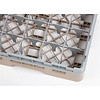 XXLselect Beige Dishwasher Glasses Basket 25 compartments / 500 x 500 x 143 mm