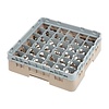 XXLselect Kosz do zmywarki na szkło 36 przegród / 500 x 500 x 143 mm, beżowy