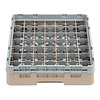 XXLselect Beige Dishwasher Glasses Basket 49 compartments / 500 x 500 x 143 mm