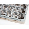 XXLselect Beige Dishwasher Glasses Basket 49 compartments / 500 x 500 x 143 mm