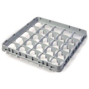 Cambro Nadstawa do kosza na szkło 25 przegród / 500 x 500 x 51 mm, szara Cambro Nadstawa do kosza na szkło 25 przegród / 500 x 500 x 51 mm, szara