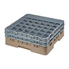 Cambro Beige Dishwasher Glasses Basket 36 compartments / 500 x 500 x 143 mm