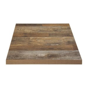 Bolero Blat do stołu kwadratowy 600 x 600 mm z płyty wiórowej brązowy Bolero Blat do stołu kwadratowy 600 x 600 mm z płyty wiórowej brązowy