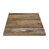 Bolero Blat do stołu kwadratowy 600 x 600 mm z płyty wiórowej brązowy