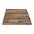 Bolero Square Table Top 600 x 600 mm, Brown Chipboard