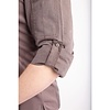 Chef Works Urban Chef Works Hartford Lightweight L/S Zipper Coat Graphite Size XS