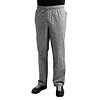 Whites Chefs Clothing Whites Easyfit Trousers Teflon Black Check XS