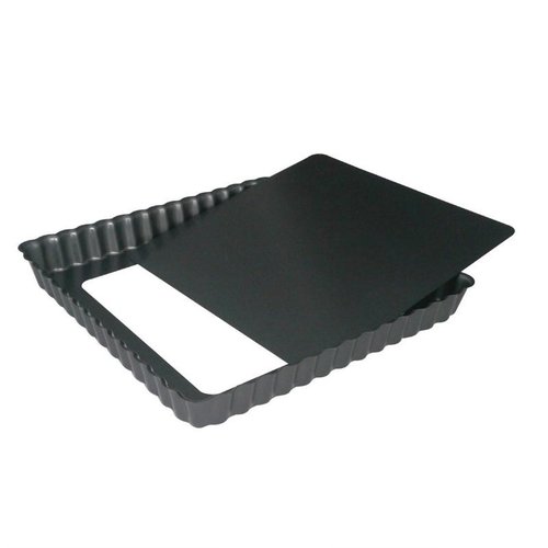 de BUYER DeBuyer Non-Stick Square Tart Mould With Removable Base 18 cm de BUYER DeBuyer Non-Stick Square Tart Mould With Removable Base 18 cm